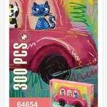 Puzzle 300 elementów koty w samochodzie Tolecrow