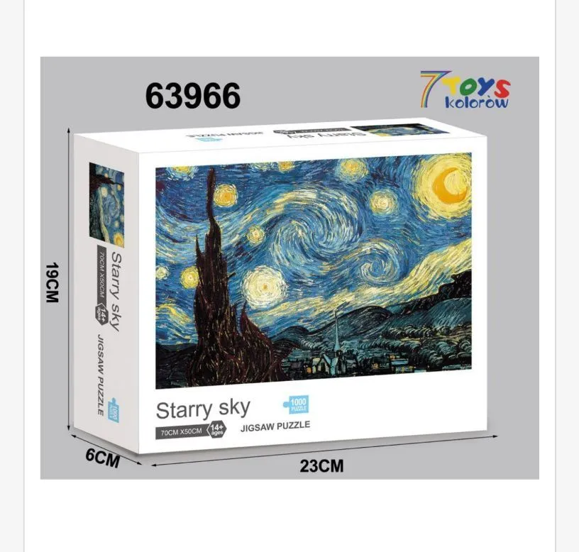 Puzzle Starry Sky 1000 elementów 19x23cm