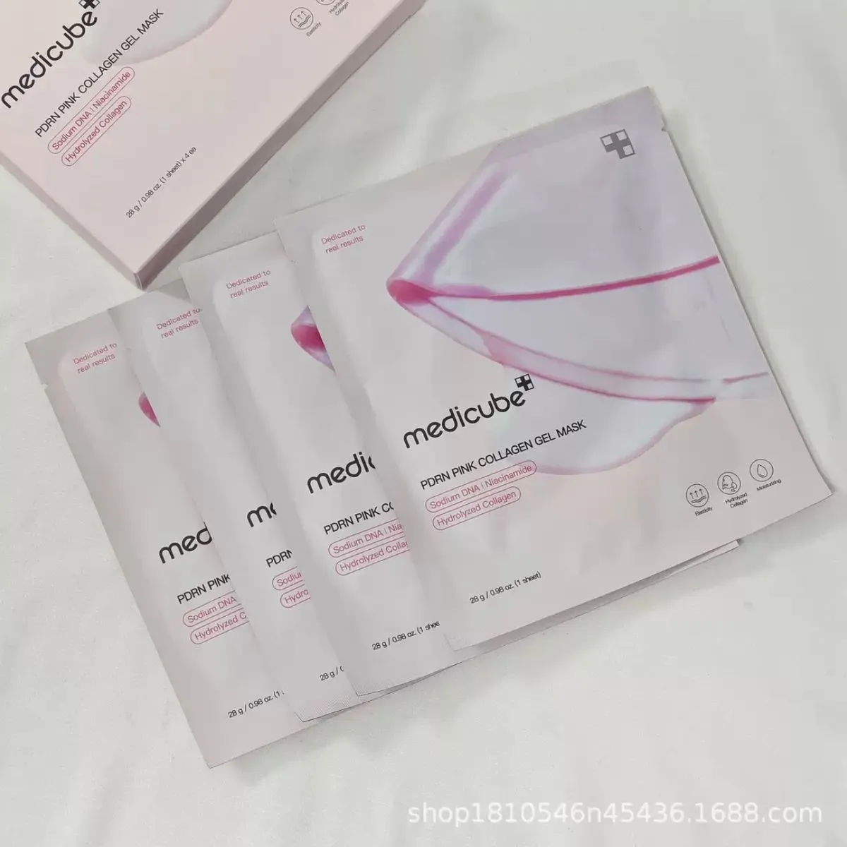 Maska do twarzy MEDICUBE Pore Collagen Gel Mask 4PCS