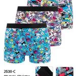 TOMMY NY Męskie bokserki 3 szt. 48% Modal 47% Bawełna S-XXL