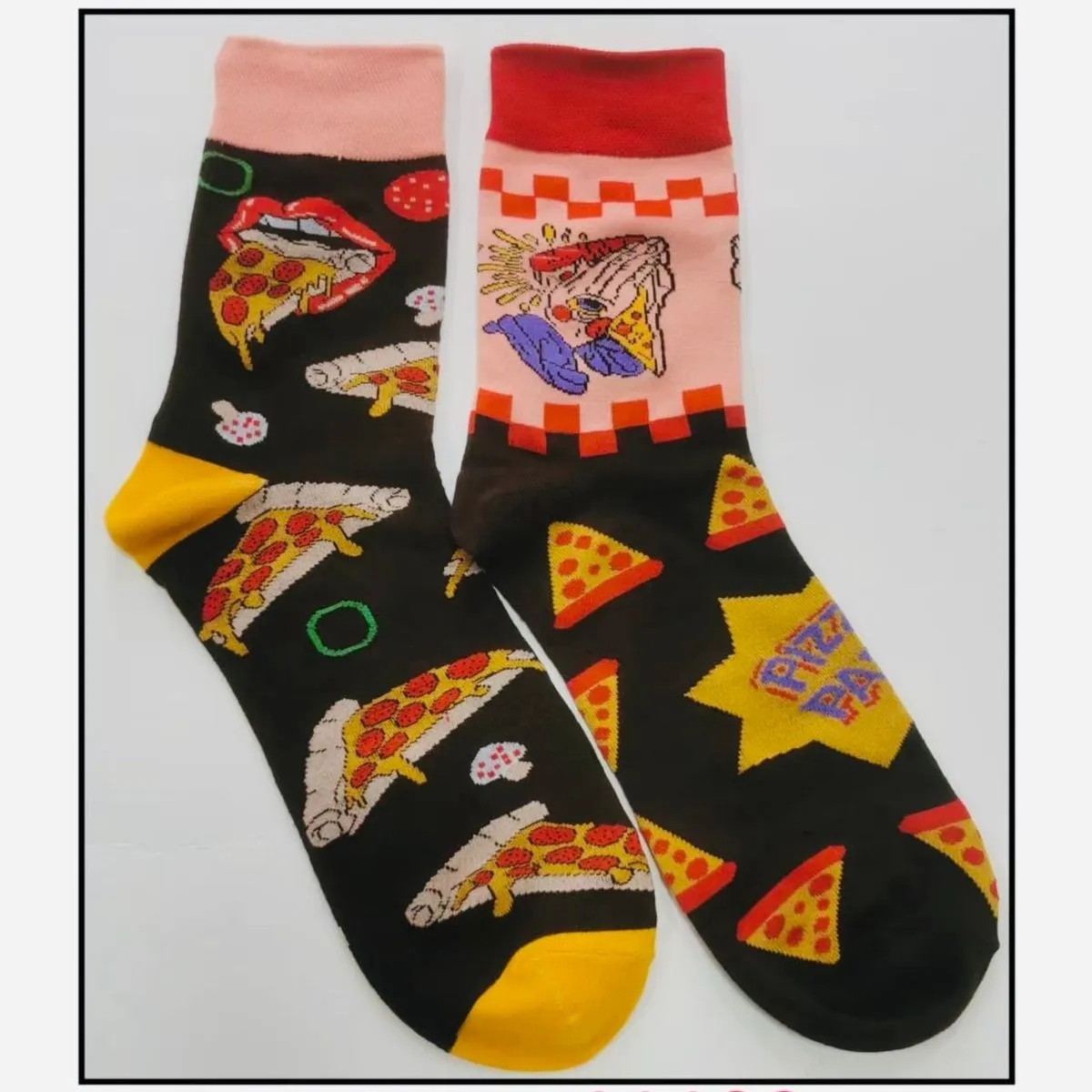 Skarpety damskie pizza wzór 40-43 /