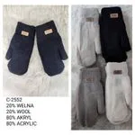 Rękawiczki damskie UGG wełniane 80% akryl C6552