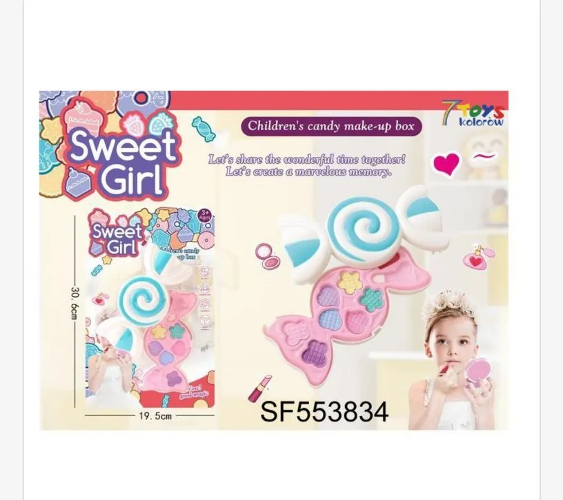 Zestaw kosmetyków zabawka Children's Candy Make-up Box