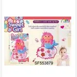 Zabawka kosmetyczka Sweet Girl pudełko makijażu syrenka