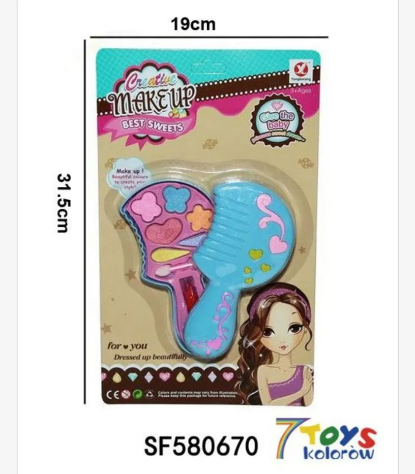 Zabawka zestaw do makijażu Creative Make Up Best Sweets 19x31,5 cm