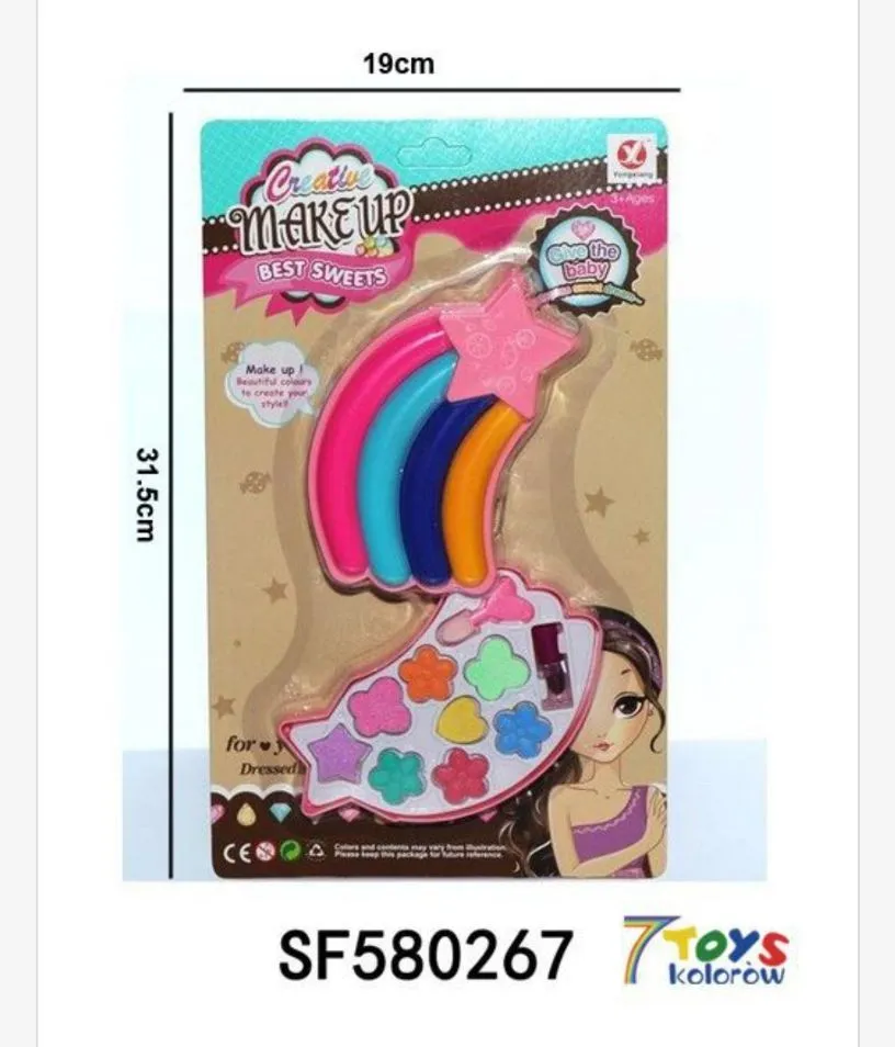 Zestaw zabawek do makijażu Create Makeup Best Sweets 31x19cm