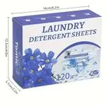 Płyty detergentu do prania Laundry Detergent Sheets 120 wsadów