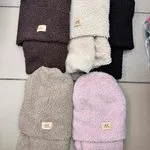 Komplet czapka komin damski teddy UGC 6 kolorów