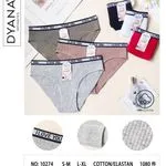 Majtki damskie DYNAN INTIMATES ribbed 98% bawełna S-L XL