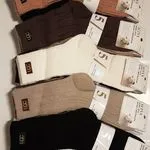 Skarpetki damskie UGG 5 par, beżowe/brązowe/czarne