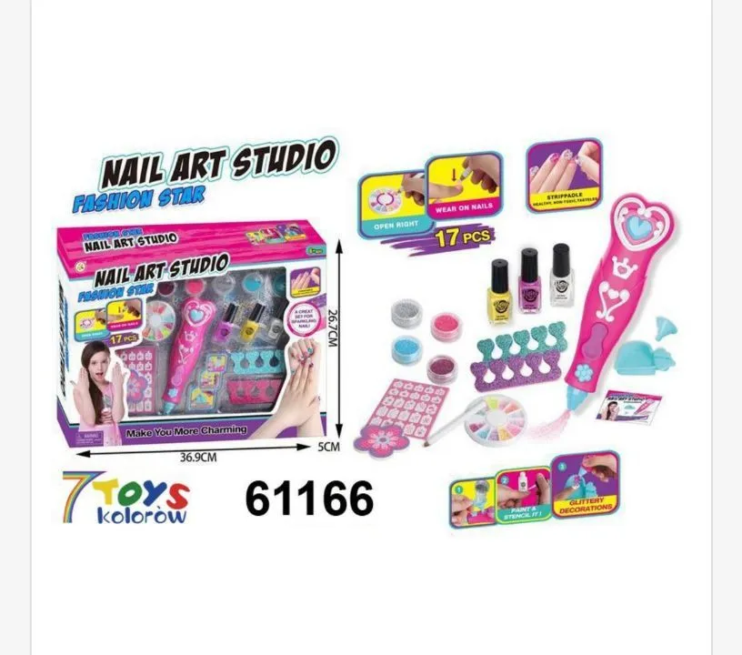 Zestaw Nail Art Studio Fashion Studio 7Toys 6166