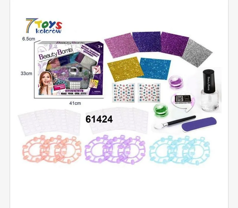 Zabawka Beauty Bomb Zestaw kosmetyków 61424