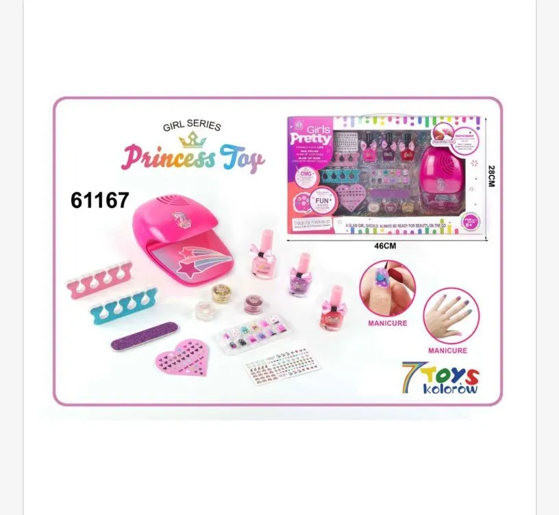 Zestaw zabawek do manicure Princess Top 61167