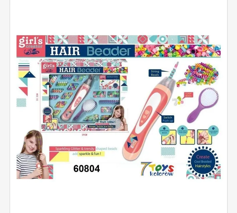 Zabawka Maszynka do Zaplatania Włosów Hair Beader 6804