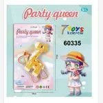 Zabawka Party Queen Żółta Żyrafa 18cm x 30cm