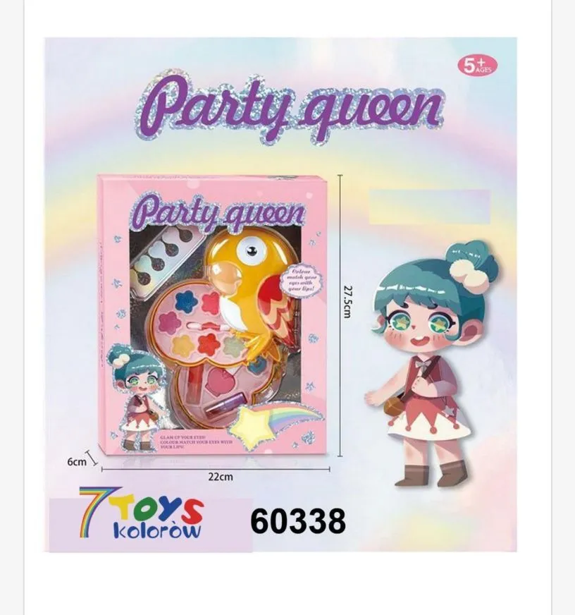 Zabawka kosmetyczka Party Queen 7 Toys 60338