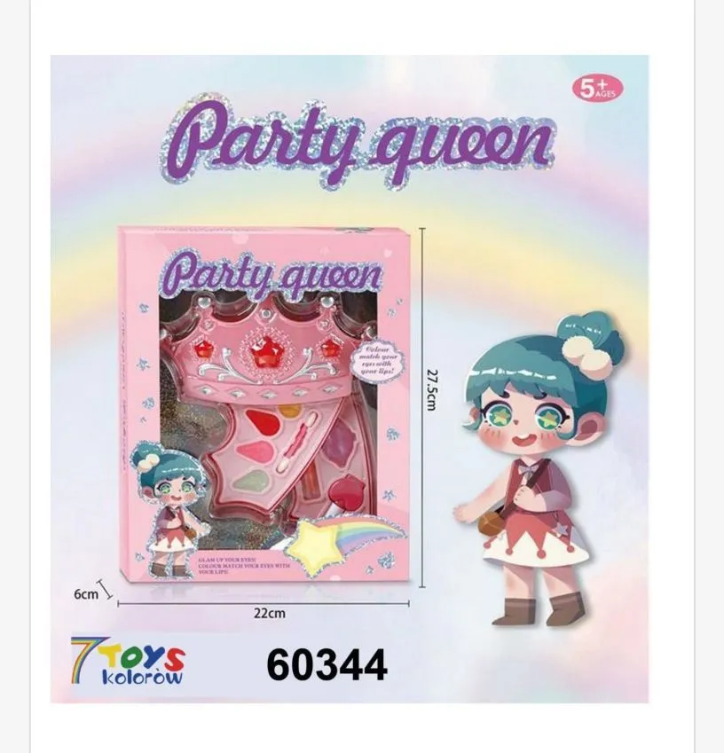 Zabawka kosmetyczka Party Queen 5+ 60344