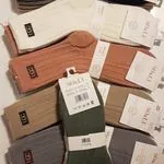 Skarpetki damskie UGG style, zestaw wielokolorowy