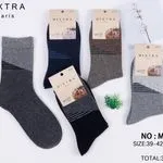 Skarpetki damskie BIXTRA Wool NO-M600 szary/czarny granatowy