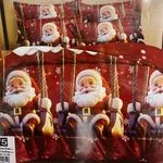 Komplet Pościel 160/200 3cz Mikrosatyna Santa Claus