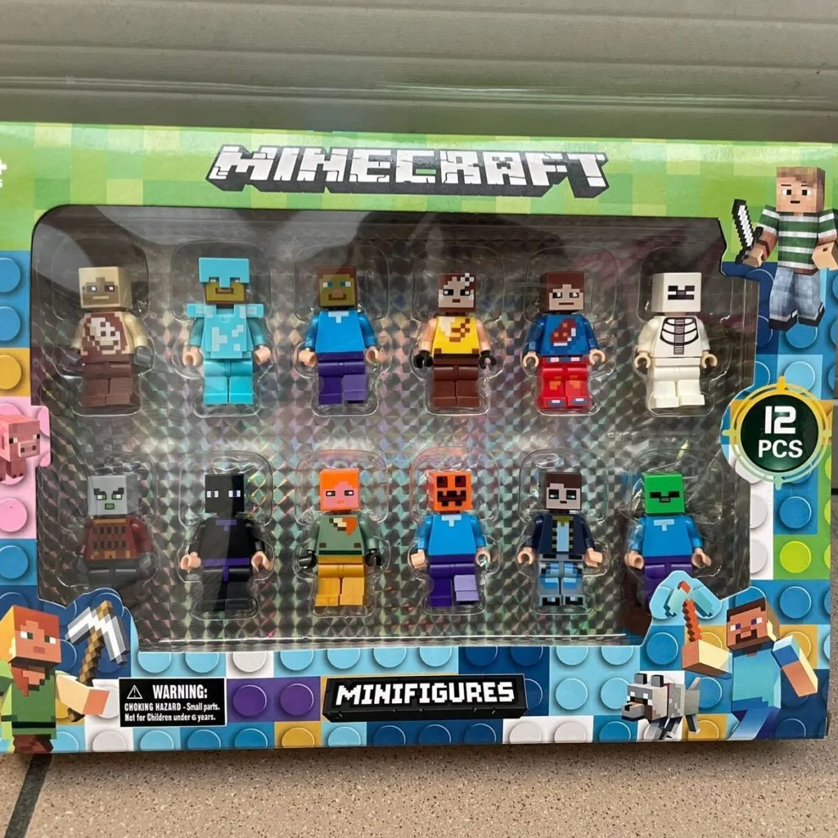 Zabawki Figurki Minecraft 12PCS Mini Figury