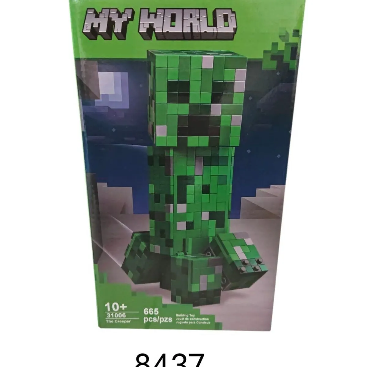 Klocki Minecraft My World 665PCS 10+