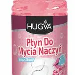 HUGVA Płyn do Naczyń z Gąbką Extra Strong 1L