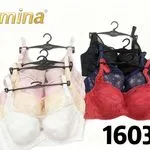 Biustonosz damski AiminaIna 16003 push-up koronka