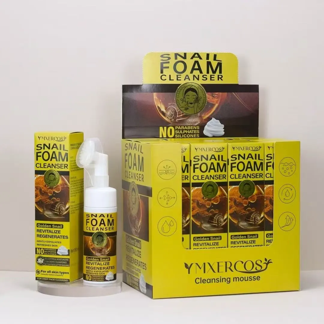 Pianka myjąca do twarzy snail foam cleanser YnMERCOS