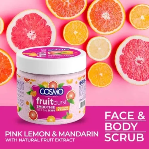 Peeling Cosmopolitan Fruit Burst Face & Body Pink Lemon & Mandarin