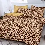 Komplet Pościel 4CZ 160/200 Leopard Print