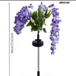 Zestaw 2PCS Lampa Solarna LED Glicynia Fioletowa 60cm