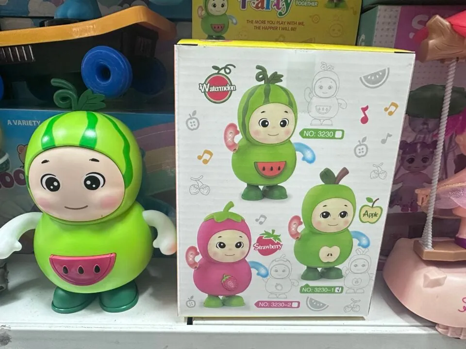 Interaktywna Muzyczna Zabawka Owocowa Figurka Mix Wzorów