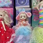 Muzyczna Lalka Świetlna LED, Suknia z Tiulu, Mix Wzorów
