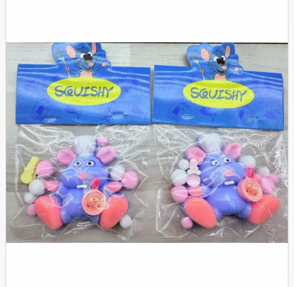 Zabawka Squishy Gniotek Myszka Kucharz 16 szt.