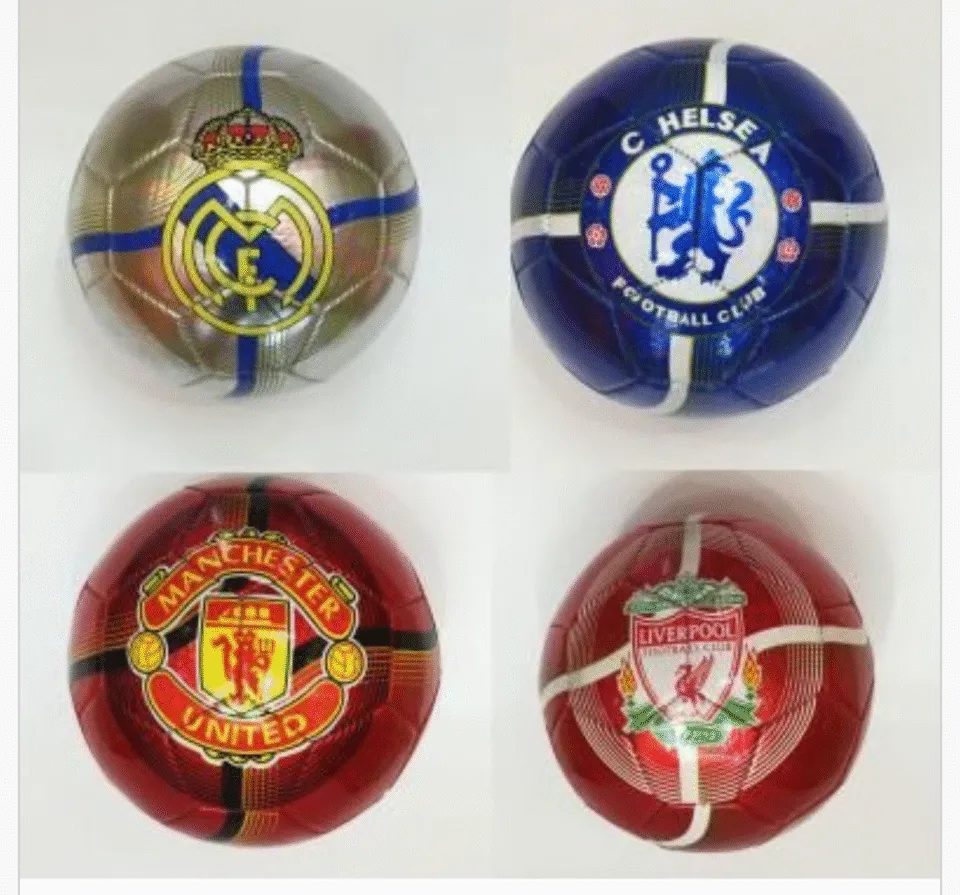 Mini Piłki Piłkarskie Real Madrid Chelsea MU Liverpool