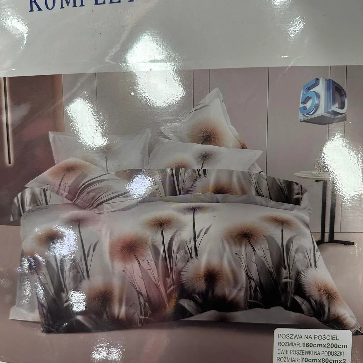 Komplet Pościeli 3cz. 160/200 100% Niefarbowanie RBS