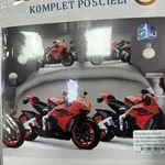 Komplet Pościeli 3cz RB Ruii Bang 160/200 Motyw Motocykla