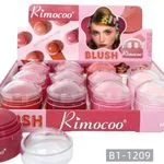 Rimoocoo Blush puder różowy do policzków 12 szt