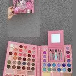 Zabawka kosmetyczka paletka cieni różowa 90 elementów