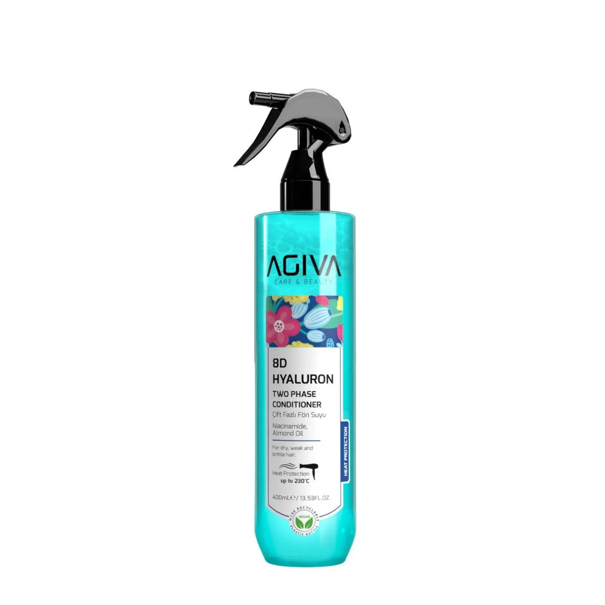 Odżywka do włosów 2-fazowa Hyaluron 400ml Agiva