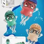 Trendy Play Upgraded Fun Jellyfish Expressions 11x12 cm