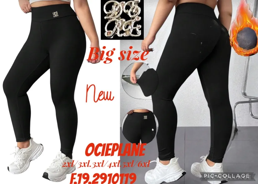 Legginsy damskie Big Size 2XL-5XL