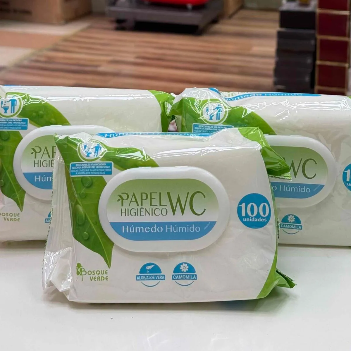 Nawilżany Papier Toaletowy Papel WC Humedo 100 szt