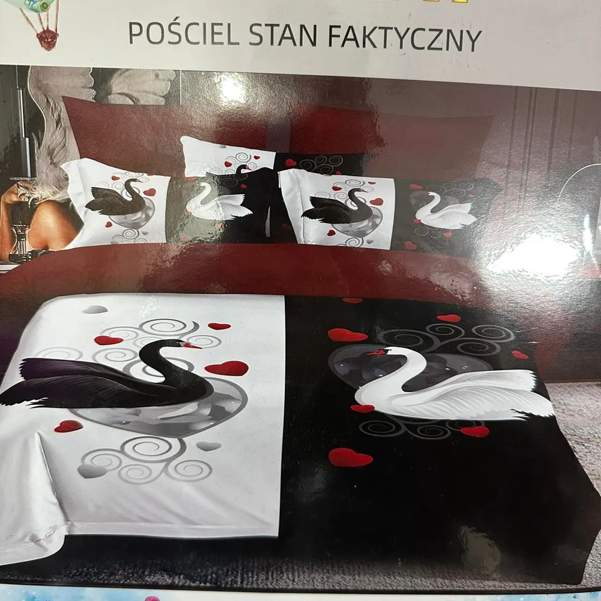Pościel 160/200 Filrdrow z Łabędziami
