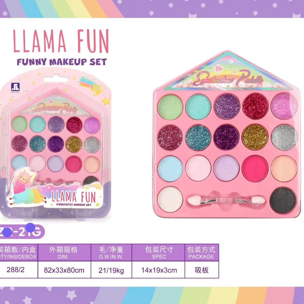 Zestaw zabawek do makijażu Llama Fun No Z-2.5