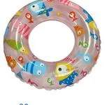 Koło dmuchane 60cm wzór rybki, mix kolorów