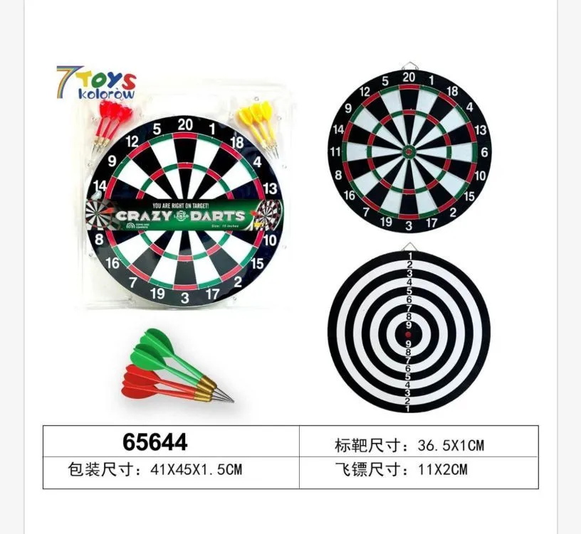 Rzutki Magnetyczne Crazy Darts z tarczą 41x45cm