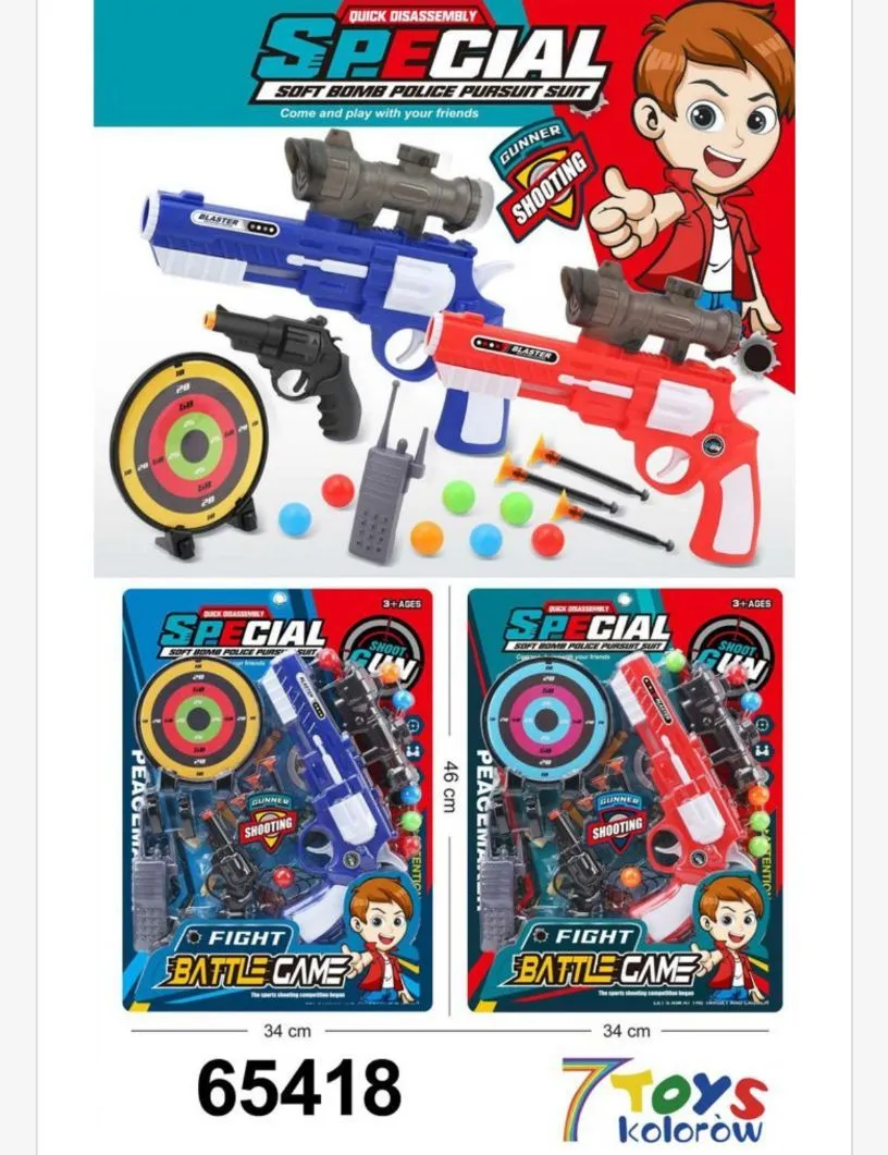 Zestaw Do Strzelania Fight Battle Game 7 Toys