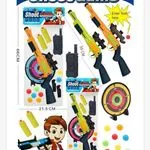 Zestaw do Strzelania Shoot Game z Tarczą i Pociskami